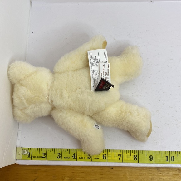 Gund Teddy Bear Stuffed Toy Vintage 1988 - Picture 8 of 9